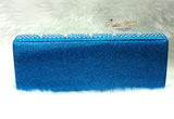 Turquiose Blue Red Clutch Party Evening Cocktail Purse