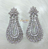 American Diamond Gold Silver Beautiful Cubic Zirconia Earring Jewellery - PrestigeApplause Jewels 
