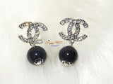 Popular Detailed Black Pearl Beautiful Earring Prom Cocktail Bride Bridemaids Jewellery Gift for Ladies - PrestigeApplause Jewels 