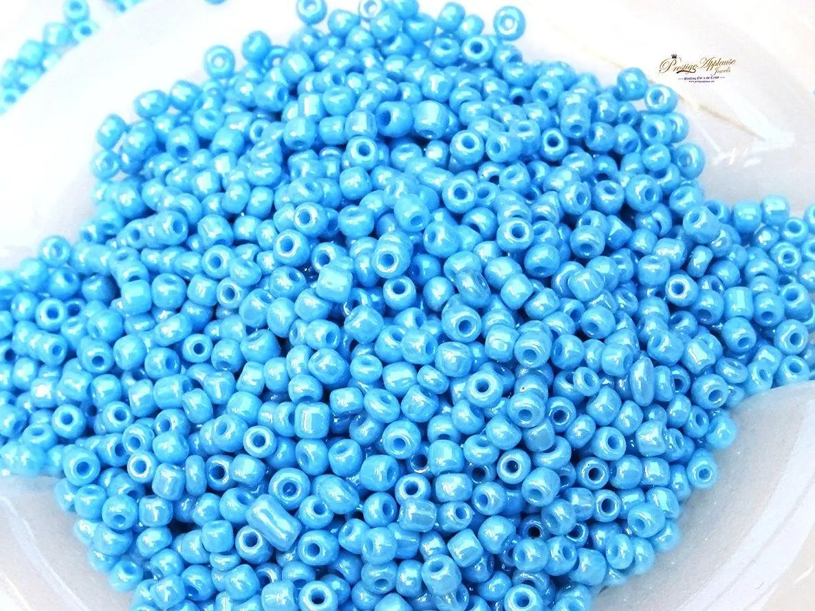 High Quality Opaque Jade Skyblue Bead Tube Set for Jewelry Making
