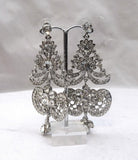 Beautiful Bold Big Crystal Cocktail Party Earring Jewellery