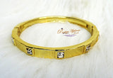 Popular Quality Gold New Design New Trend Ladies Bangle Gift