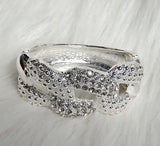 Quality Silver New Design New Trend Ladies Bangle Gift