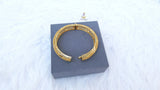 18 Carat Gold Plated Women’s Bangle Bracelet – Elegant Fashion Jewellery Gift Bangle Bracelet