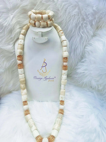 Real Traditional Bridal  Nigerian Necklace Jewellery Set Wedding 100% Coral African Jewellery Set African Beads