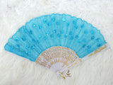 Black Lace Hand Fan – Elegant Statement Bridal & Cultural Accessory PrestigeApplause Jewels