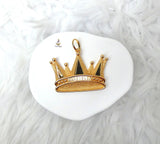 Bold 18K Italian Gold Plated Crown Hat Pendant – Stylish Royal-Inspired Jewelry Gift for Men & Women PrestigeApplause Jewels