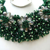 PrestigeApplause Green Elegant Latest New Design African Beads Bridal Wedding Party Jewelry Set