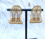 Dubai Gold Plated 4-Piece Jewelry Set – Necklace & Earrings | Elegant Bridal, Party & Cocktail Jewelry Gift for Her Gold Plated