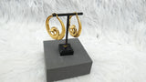 Fashion Gold Earring Party Celebrant Spiral Circle Earring Jewellery Great as Gift Earrings