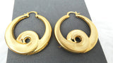 Fashion Gold Earring Party Celebrant Spiral Circle Earring Jewellery Great as Gift Earrings