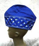 Royal Blue Royal Designs Aso Oke Groom Fila Cap African Nigerian Hat For Men Groom For Wedding Party Yoruba Hat PrestigeApplause Jewels