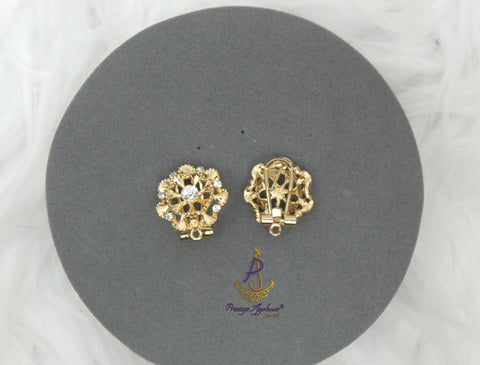 Gold Plated Earring Hooks for Jewellery Making | DIY Craft Supplies | Silver/Gold Tone Findings for Handmade Earrings