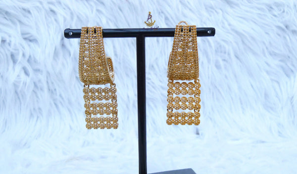 Gold Plated Earring Party Celebrant Ladder Earring Jewellery Great as Gift Earrings