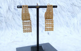 Gold Plated Earring Party Celebrant Ladder Earring Jewellery Great as Gift Earrings