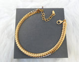 Gold Plated Unisex Hand Chain Bracelet – Adjustable Fashion Jewelry for Men & Women Bangle Bracelet