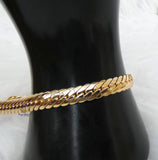 Gold Plated Unisex Hand Chain Bracelet – Adjustable Fashion Jewelry for Men & Women Bangle Bracelet