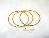 Beautiful Mix Silver with Gold-Colour Tones Bangles for Ladies - Great as Gift