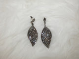 Grey Black Cocktail Evening Party Earring Jewellery