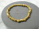 PrestigeApplause Italian Gold Plated Dubai Bracelet - Great as Gift for Women Wife Girlfriend Bride Bridemaids