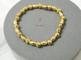 PrestigeApplause Italian Gold Plated Dubai Bracelet - Great as Gift for Women Wife Girlfriend Bride Bridemaids