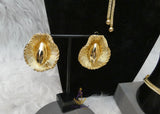 New Style Dubai Gold Plated 4-Piece Jewelry Set – Necklace & Earrings |  Party & Cocktail Jewelry Gift for Her Gold Plated