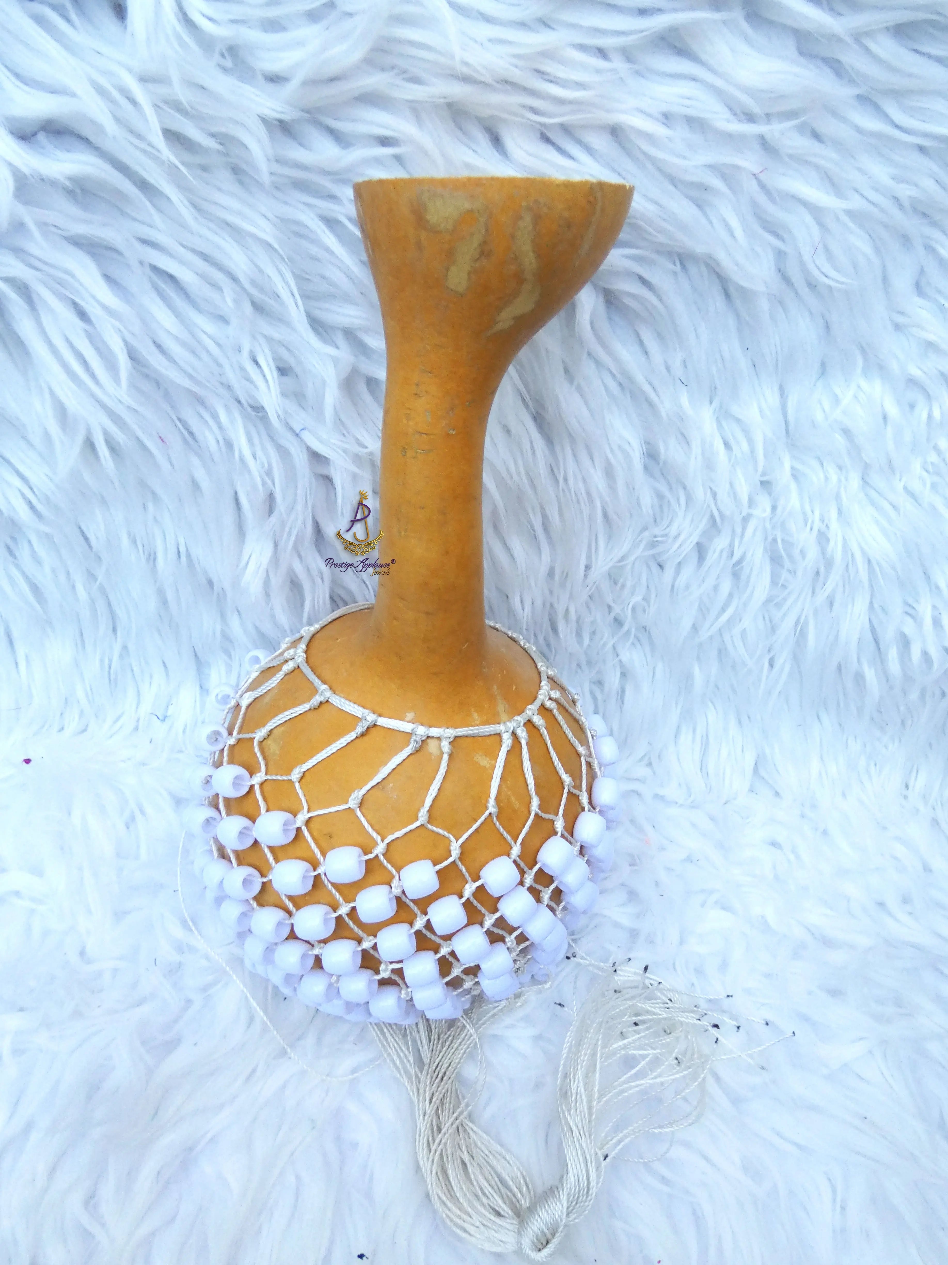 Nigeria Shekere A Traditional African Percussion Instrument ...