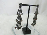 Beautiful Elongated Cocktail Party Earring Jewellery Great as Gift