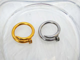 Nail Ring Popular Design Silver Gold Ring - Great as Gift