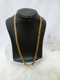 Italian Gold Plated Men Women Unisex Just Ladder Necklace Jewellery