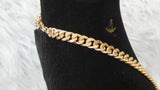 Textured Italian Gold Replica Cuban Link Gold Plated Chain | Luxury Diamond-Cut Style Necklace | Chunky Gold Chain | Hip Hop & Statement Jewellery