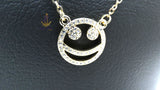 Popular Smiley Face Crystal Necklace – Cute Minimalist Emoji Pendant Chain for Women | PrestigeApplause