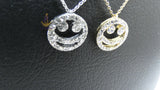 Popular Smiley Face Crystal Necklace – Cute Minimalist Emoji Pendant Chain for Women | PrestigeApplause