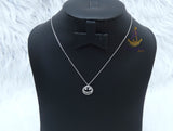 Popular Smiley Face Crystal Necklace – Cute Minimalist Emoji Pendant Chain for Women | PrestigeApplause