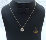 Popular Smiley Face Crystal Necklace – Cute Minimalist Emoji Pendant Chain for Women | PrestigeApplause