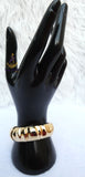Gold Plated  Cuff Bracelet Modern Statement Bangle Jewellery Great as Gift