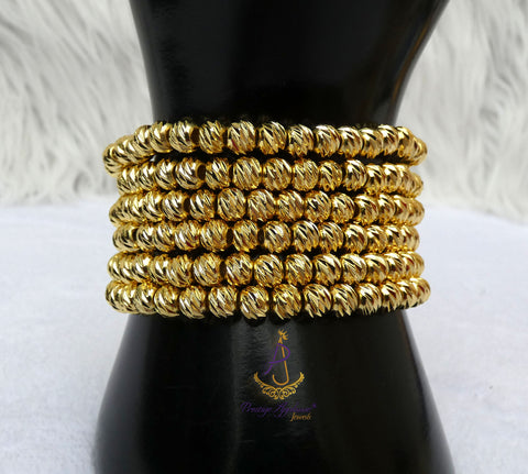 New Candy Gold Plated Bracelets Beads Women Fashion Jewellery - Great as Gift for Women Wife Girlfriend Bride Bridemaid