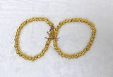 New Candy Gold Plated Bracelets Beads Women Fashion Jewellery - Great as Gift for Women Wife Girlfriend Bride Bridemaid