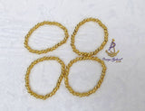 New Candy Gold Plated Bracelets Beads Women Fashion Jewellery - Great as Gift for Women Wife Girlfriend Bride Bridemaid