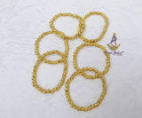 New Candy Gold Plated Bracelets Beads Women Fashion Jewellery - Great as Gift for Women Wife Girlfriend Bride Bridemaid