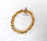 New Candy Rose Gold Bracelets Beads Women Fashion Jewellery - Great as Gift