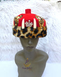 Clearance King Odogwu Chieftancy Embellished Chief Men Igbo Edo Hat Groom Wedding Yoruba Traditional Wedding Costume