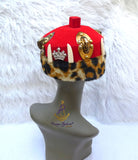 Clearance King Odogwu Chieftancy Embellished Chief Men Igbo Edo Hat Groom Wedding Yoruba Traditional Wedding Costume