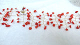 PrestigeApplause Nigerian Edo Coral Hair Bead Accessory wedding Party Beaded Igbo Traditional Wear