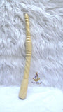 Long Chief Elephant Tusk Replica – African Traditional Igbo Nigerian Edo Delta Odu Hand-Held Nze/Ozo Staff (Faux Bone Material)