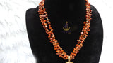 PrestigeApplause Luxury Red Jasper Gemstone Jewellery Set | Natural Stone Necklace, Pendant, Earrings, Bracelet & Ring | African Statement Jewellery | Wedding Gift for Women