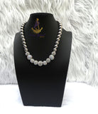 Silver Crystal Ball Beautiful Necklace Cocktail Evening Party Jewellery Great as a Gift for Wife Girlfriend bridesmaid