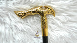Gold Royal Eagle Young Toddler Boy Walking Cane – Ceremonial Boy Cane Great as Gift