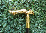 Gold Royal Eagle Luxury Walking Cane – Ceremonial Party Groom Celebrant Gentleman Cane