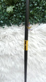 Gold Black Wolf Head Walking Stick Cane Walking Stick Cane | Wedding Groom Staff |Ceremonial Walking Cane